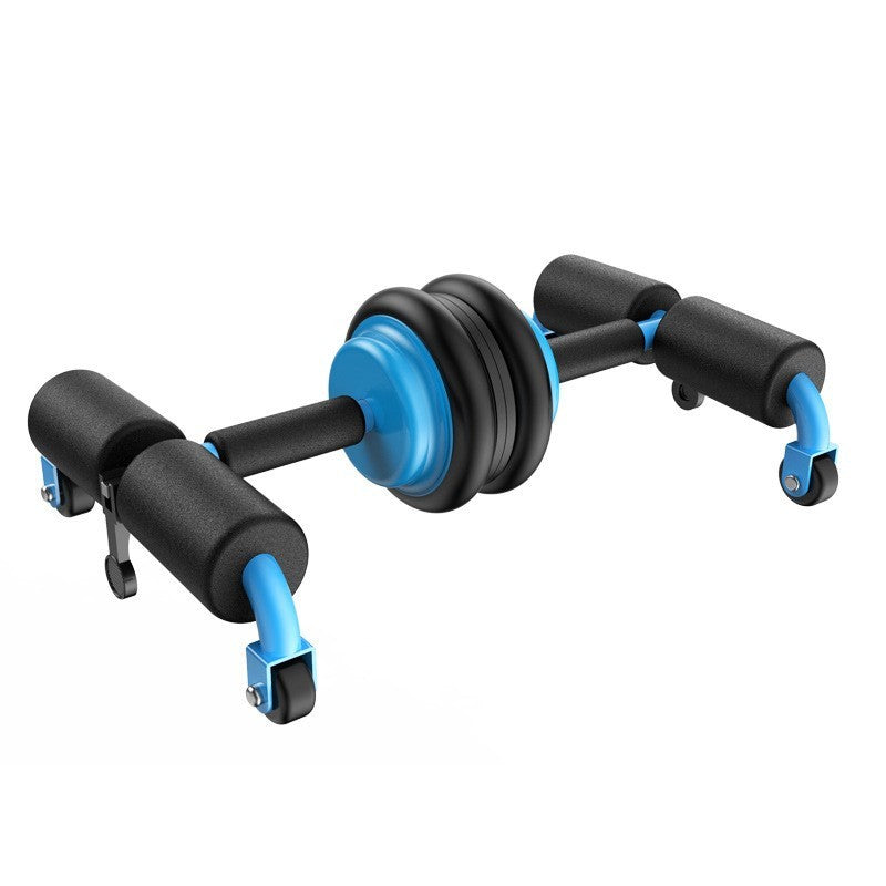 Fitness equipment sit-up aid foldable